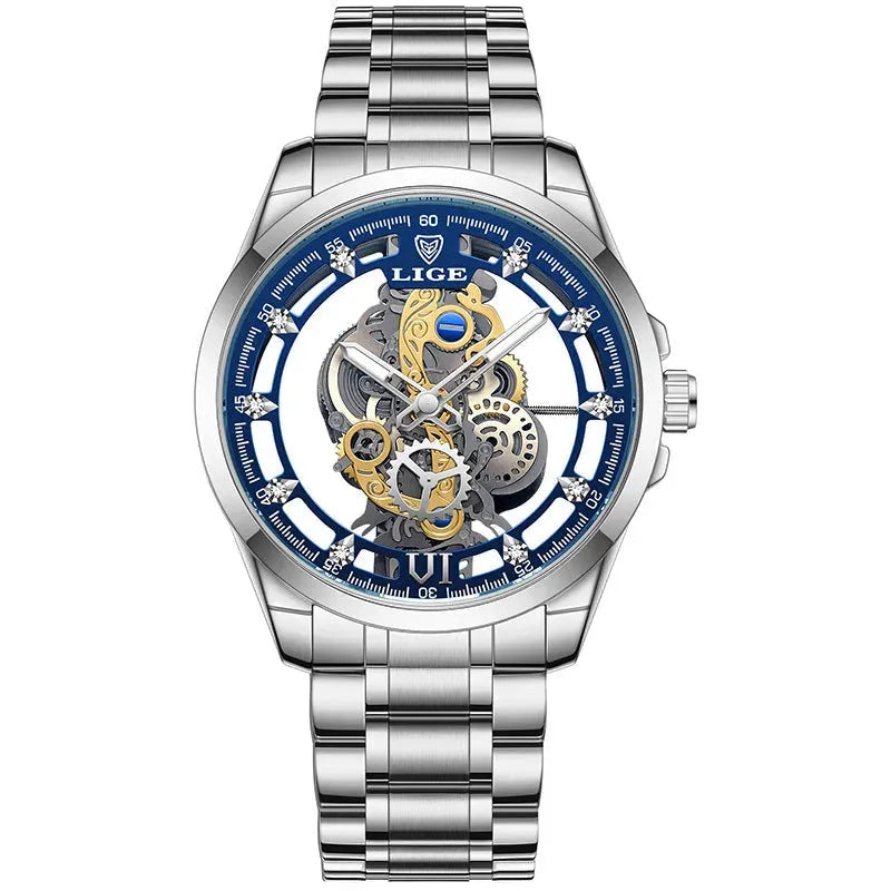 Men's Hollow Waterproof Quartz Watch - Bellarte Enchanté Men's Hollow Waterproof Quartz Watch